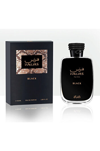 Rasasi Men's Hawas Black Edp Spray 100ml