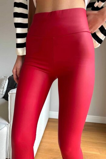Kokosh moda Women's High Waist Inside Hooded Opportunity Product Recovery Leggings