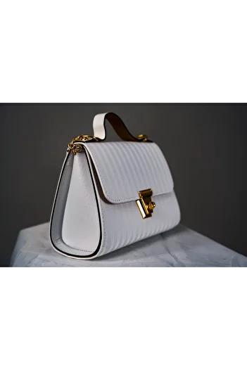 family clothing shop White Shoulder Bag