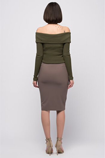 Sense Ottoman Skirt| Etk13320 Mink