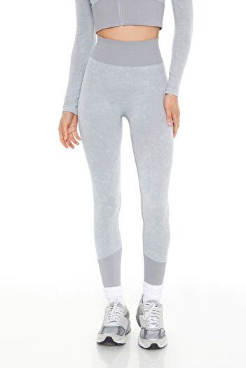 Forever 21 Dikişsiz Colorblock Tayt