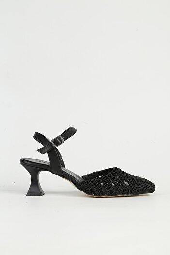 Pierre Cardin Black Women's Heeled Shoes Pc-54660