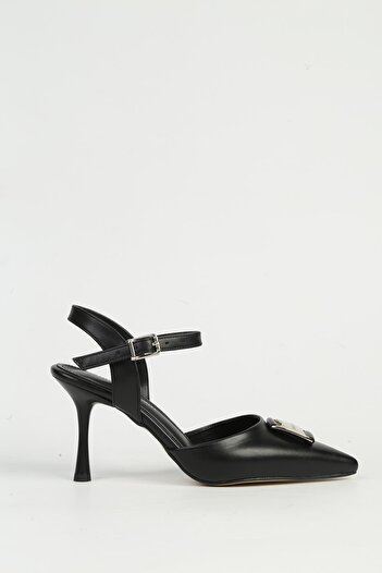 Pierre Cardin Black Women's Heeled Shoes Pc-54717