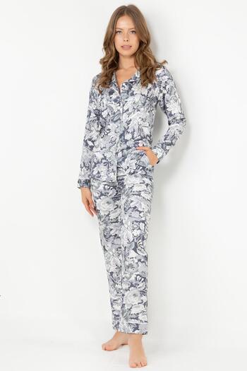 Doremi Mist Flower Long Sleeve Pajama Set