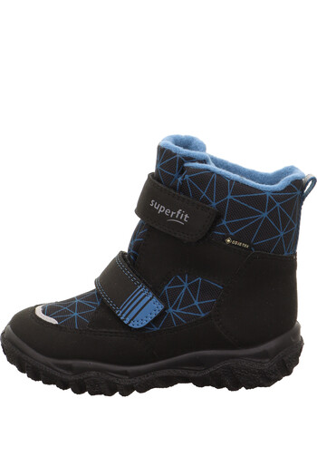 Superfit Husky - Black/Blue Gore-Tex Waterproof Kids Boots
