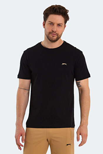 Slazenger Černé pánské tričko - Paint I Model