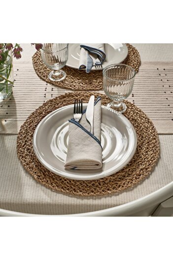 erorex Plate, light grey-beige, 26 cm