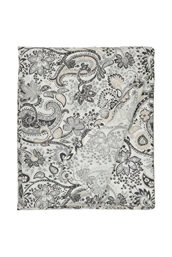 erorex Flat sheet, grey/white, 150x260 cm