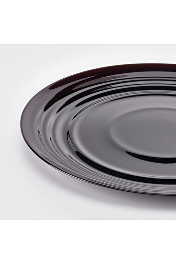erorex Plate, black, 24 cm