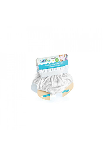 Babyjem Set of 2 BabyJem training panties, no.2 12-14 kg Color: White