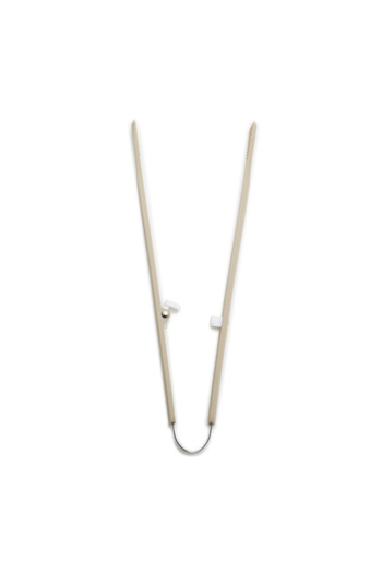 Greenpan Silicone Locked Tongs Beige