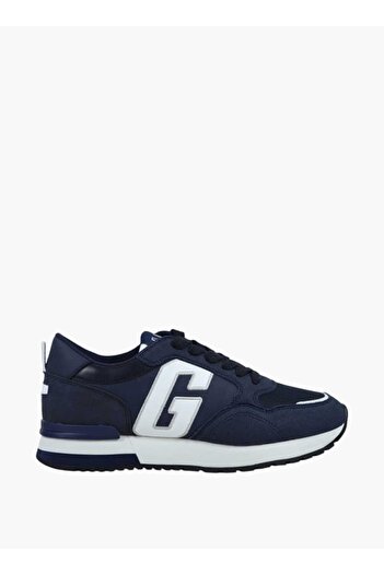 GAP Men's Logo Detail Sneakers with Lace-Up Closure - NEW YORK II