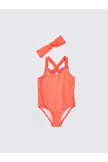 LC Waikiki Baby Girl Swimsuit Made of Stretch Fabric (S3)