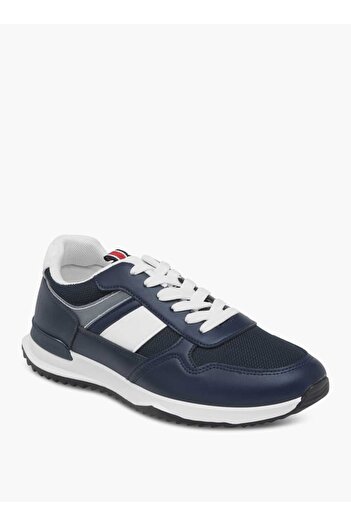 LBL by Shoexpress LBL by Shoexpress Panelled Sneakers with Lace-Up Closure