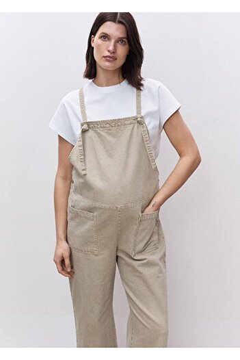 MANGO Woman Denim maternity bodysuit