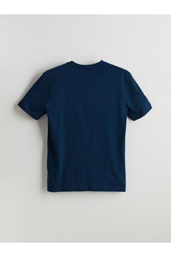 LC Waikiki Ανδρικό μπλουζάκι XSIDE Crew Neck με στάμπα χτενισμένο βαμβακερό