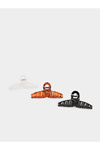 Styli Set of 3 - Solid and Printed Claw Clips