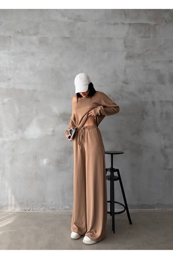 R&G RIMANERE GIOVANI Women's Off Shoulder Pants Suit