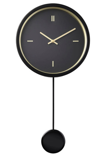 Binbirreyon Quartz Wall Clock 26cm Black Md019