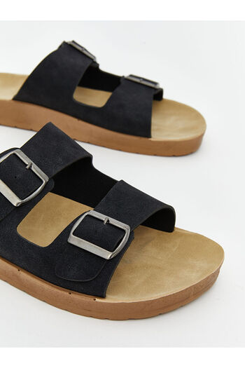 LC Waikiki New Season Double Striped Men's Slippers - S5Hp71Z8