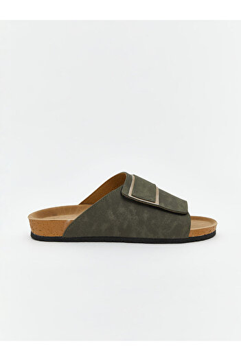 LC Waikiki Suede Look Men's Slippers