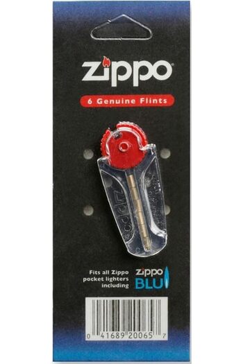 Zippo (5) 6-Piece Flints Dispenser for Zippo Lighters, Blister Pack