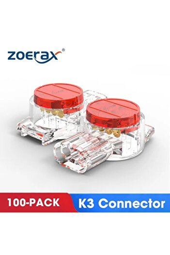 Choice K3 100PCS ZoeRax 100PCS K1 K2 K3 Connector Wire Splice Connector RJ45 RJ11 Wiring Ethernet Telephone