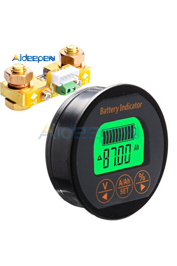 Choice 80V 100A DC 8-80V 50A 100A 350A TR16 Battery Tester Coulomb Counter Meter Battery Capacity Indicator