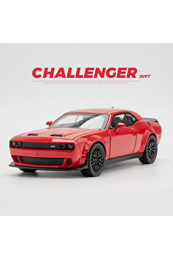 choice2 Red 1:32 Simulation Challenger Hellcat SRT Red Eye Classics Alloy Cars Toy Diecasts Vehicles Metal M