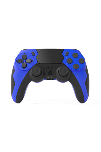 Choice blue GAMINJA Wireless Controller Bluetooth Gamepad Double Vibration 6Axis Joypad Touchpad Microphone