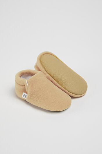 BabyZilla Non-Slip Sole Fleece Baby Booties Organic Cotton Lining, Home Boot Slippers and Nursery Shoes