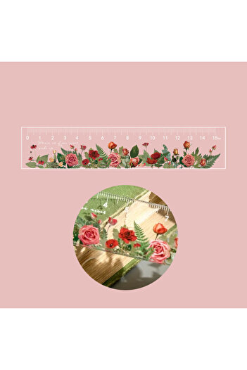 Choice 2 Plant Clear Ruler - Acrylic Ruler 5.91inch School Ruler With Centimeters