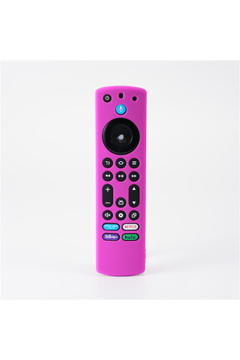 Choice Purple Silicone Remote case for 2023 Fire TV Stick 4K Max 2nd/Fire TV Omni Series/Fire TV 4-Series R
