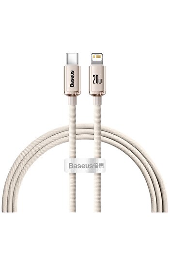 Baseus 2m Pink USB Type C PD 20W Cable for iPhone 14 13 12 Pro X 8 Fast USB C Cable for iPhone Charg
