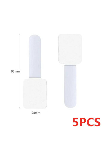 Choice 5PCS White 20/10/5PCS Releasable Cable Organizer Ties Mouse Earphones Wire Management Nylon Cable Ti