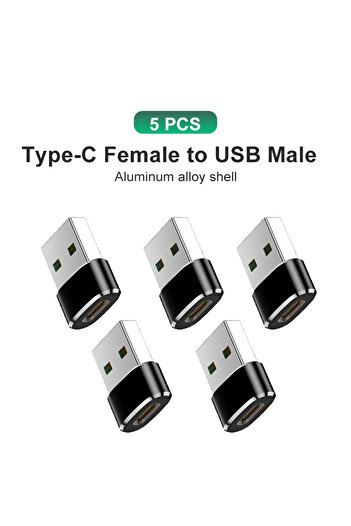 Choice 5x USB to Type C NNBILI Type C to USB Adapter 3.0 USB-C 3.1Male OTG A Female Data Connector For MacB