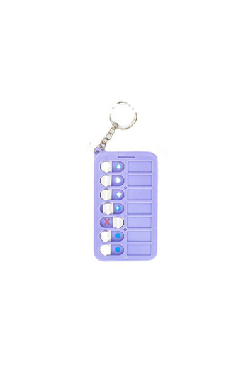 Choice Purple Portable Daily Plan Board Home Chore Chart Keychain Daily Schedule Keyring Chore Chart Key Ch