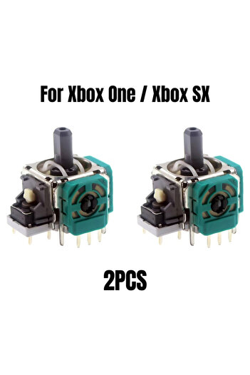 Choice Xbox One-SX 2Pcs Replacement 3D Analog Joystick for PS5/PS4/Switch Pro/Xbox One/Series Controller Th