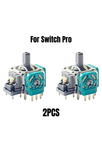 Choice For Switch Pro 2Pcs Replacement 3D Analog Joystick for PS5/PS4/Switch Pro/Xbox One/Series Controller