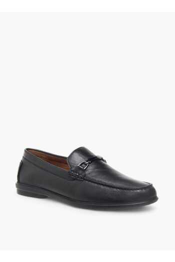 LBL by Shoexpress Solid Slip-On Loafers with Metal Accent