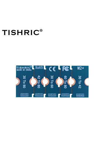 Choice Blue TISHRIC M.2 SSD Extension Adapter M2 Solid-state Drive 2230 2242 2260 to 2280 Extension Brack