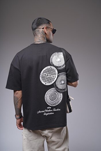 king brich Μπλουζάκι Unisex με λαιμόκοψη με στάμπα διπλής όψης
