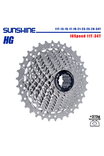 Choice 10 Speed 11T-34T SUNSHINE Road Bike Cassette 8/9/10/11/12 Speed 23/25/28/32/34/36T k7 Cassette 8V 9V