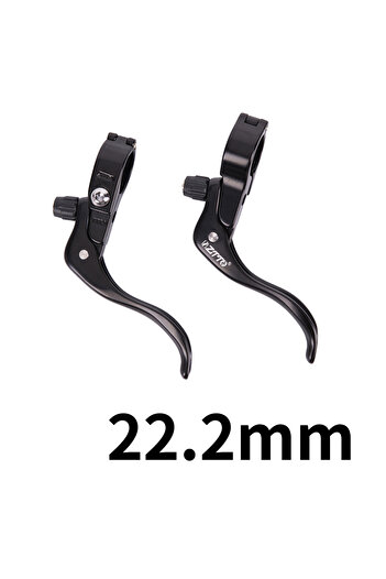 ZTTO 1pair BLACK 22.2 Bicycle Parts Road Bike Brake Levers 22.2 31.8 Fixed Gear Deputy Vice Brake Pa