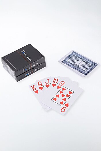 Weather Forecast Blue PVC Plastic Waterproof Jumbo Blackjack Playing Cards cin642mv