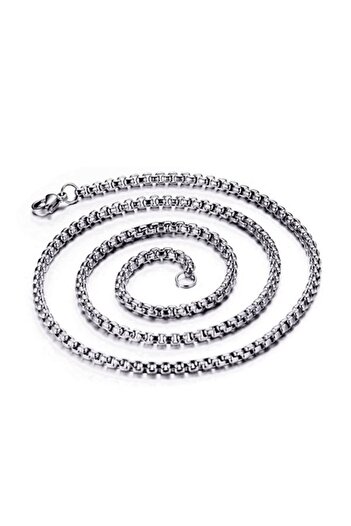 Chavin Gray 60 cm3 mmMen's Steel Chain dr01