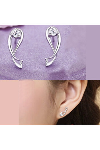 Chavin Zircon Stone Pisces Zodiac Necklace Earring Set dt22