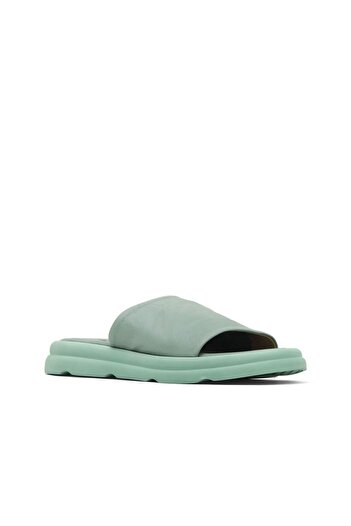 Bueno Shoes Green Light Leather Women's Flat Slippers 01Wy9400