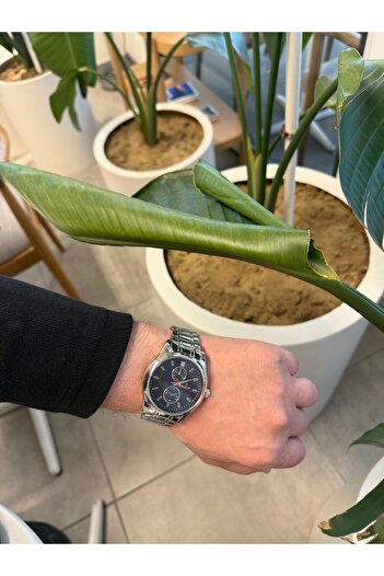Bluemix Aksesuar Steel Men's Wristwatch