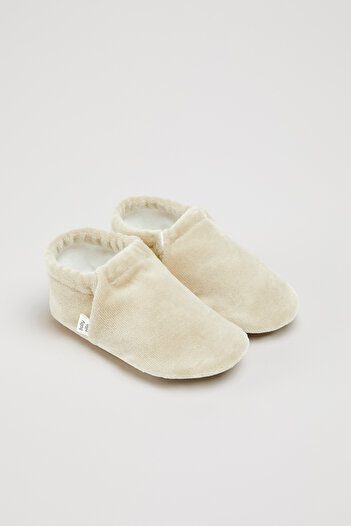 BabyZilla Non-Slip Sole Fleece Baby Booties Organic Cotton Lining, Home Boot Slippers and Nursery Shoes